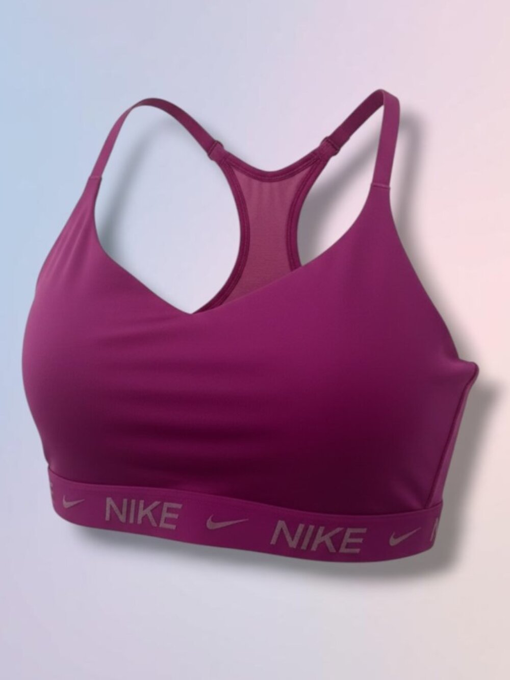 Nike Indy Magenta Light Support Sports Bra XXL